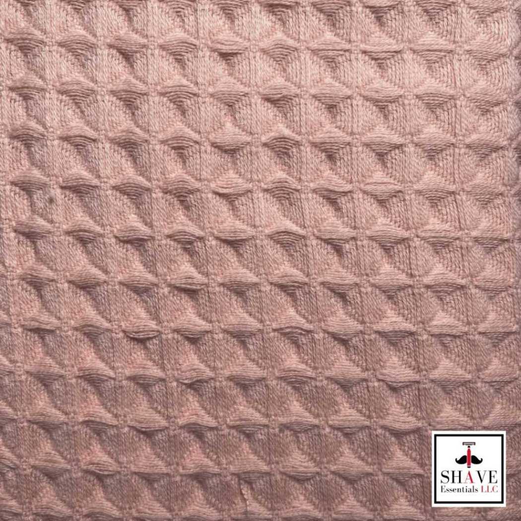 Waffle Weave Bath Towel Shave Essentials