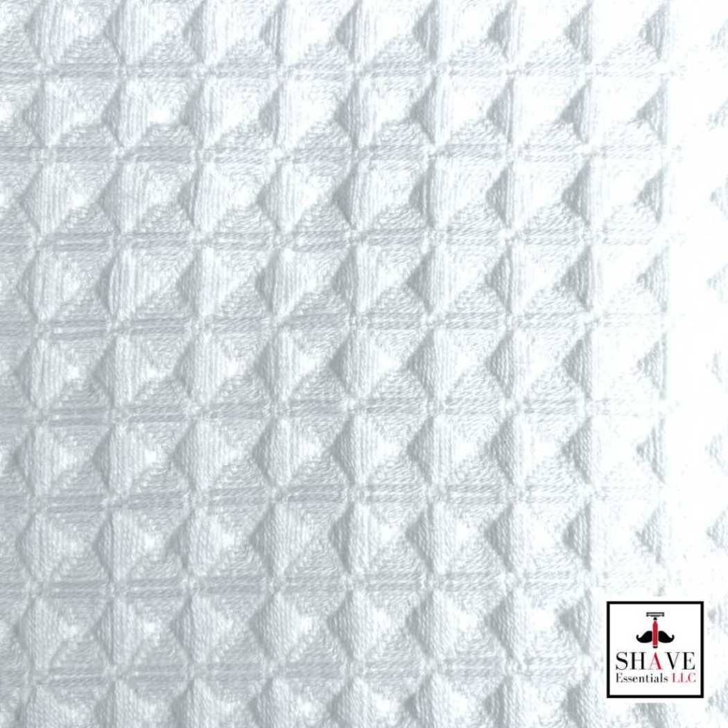 Waffle Weave Bath Towel Shave Essentials
