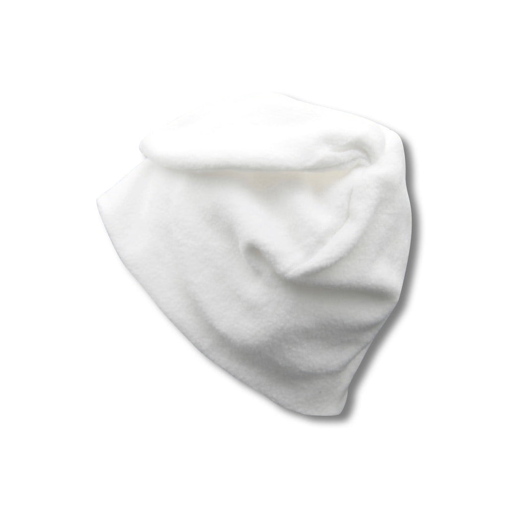 White Fleece Bunny Beanie | Playful and Cozy Winter Accessory plushtrap