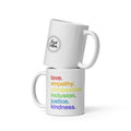 'Kindness Is' Pride Coffee Mug Kind Cotton