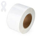 White Ribbon Awareness Stickers (250 per Roll) The Awareness Company
