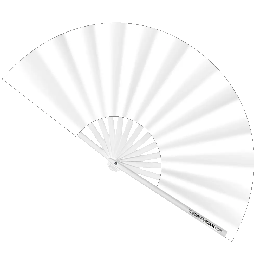 The White Fan (UV) The Gay Fan Club