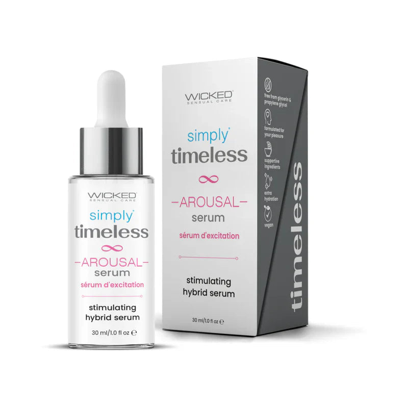 Wicked Simply Timeless Arousal Serum Adult Toy Box