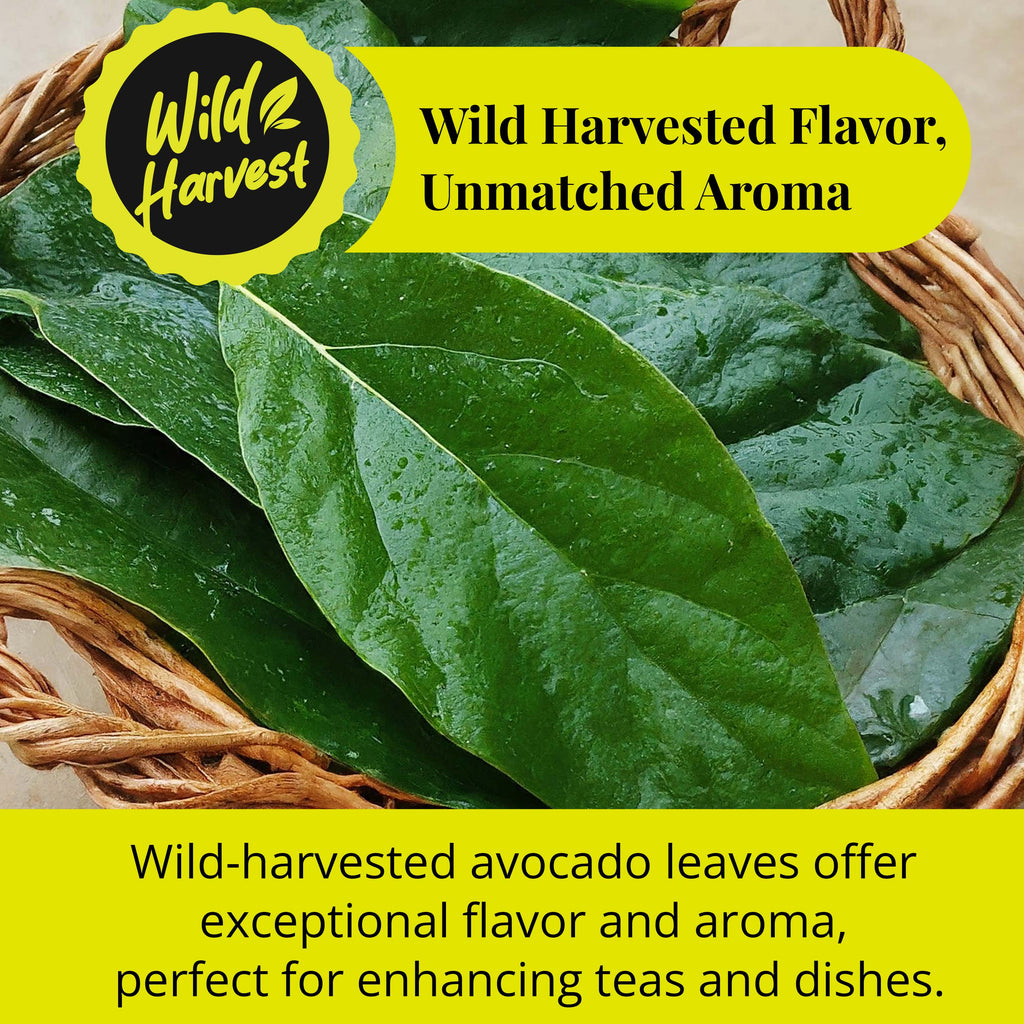 Dried Avocado Leaves, (Hojas De Aguacate) - 2.6oz (75gm). Makes 28 cups Akshit