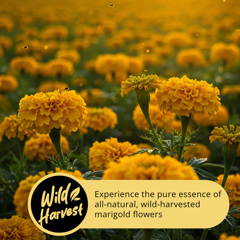 Dried Marigold Calendula flowers, Calendula Tea, 2.6oz I Calendula Officinalis | Caléndula pétalos I Akshit Pétales de Souci Bio | Flor De Calendula Akshit