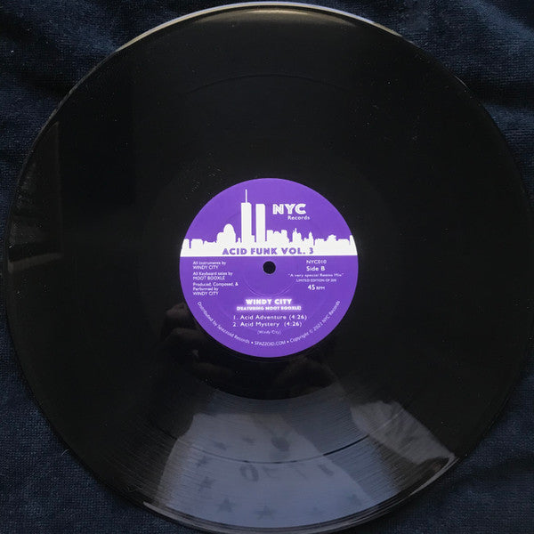 Windy City (4) , Featuring Moot Booxlé - Acid Funk, Vol. 3 | Mint (M) Generic Love Vinyl Records