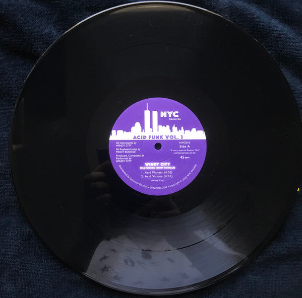 Windy City (4) , Featuring Moot Booxlé - Acid Funk, Vol. 3 | Mint (M) Generic Love Vinyl Records