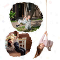 Wooden rope swing for kids Goodevas B2B