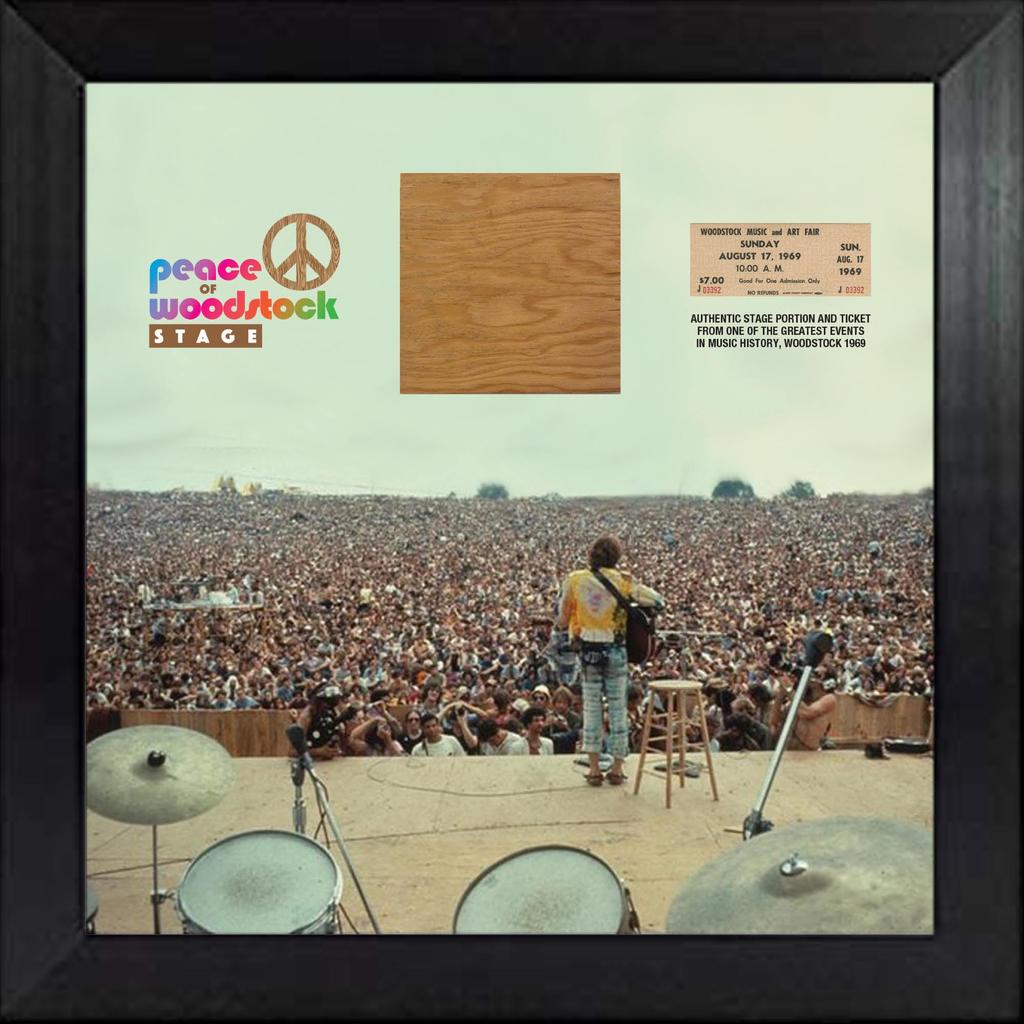 Woodstock Stage Collectible #2 Peace Of Stage LLC