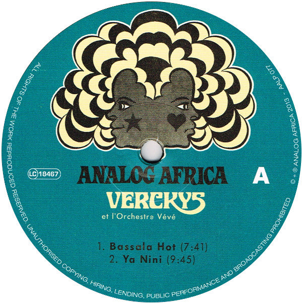 Verckys - Congolese Funk, Afrobeat & Psychedelic Rumba 1969-1978 | Mint (M) Mint (M) Love Vinyl Records