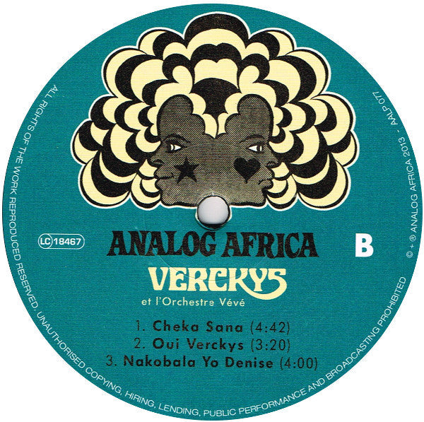 Verckys - Congolese Funk, Afrobeat & Psychedelic Rumba 1969-1978 | Mint (M) Mint (M) Love Vinyl Records