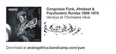 Verckys - Congolese Funk, Afrobeat & Psychedelic Rumba 1969-1978 | Mint (M) Mint (M) Love Vinyl Records