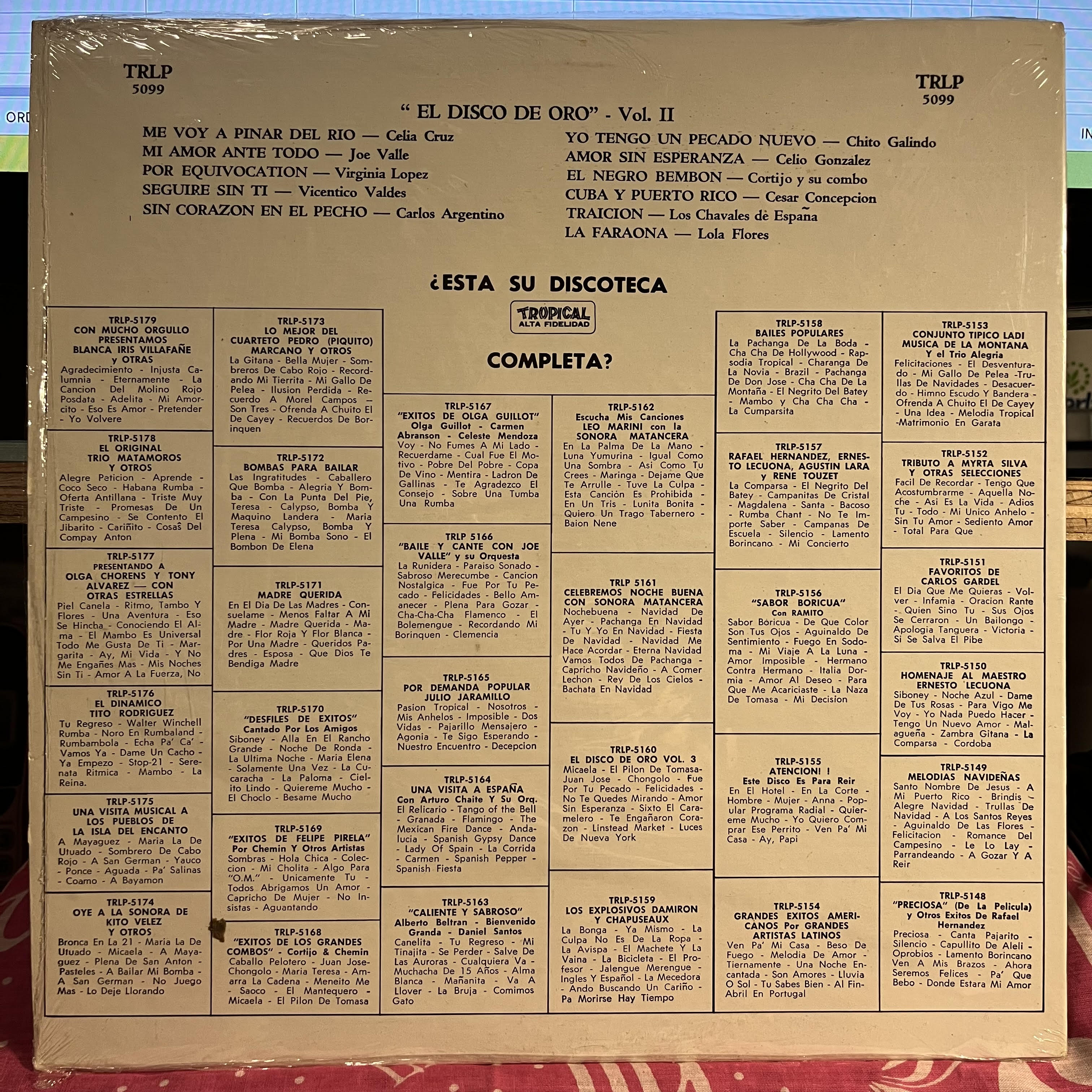 Various - El Disco De Oro: Vol. 2 | Near Mint (NM) Near Mint (NM) Love Vinyl Records