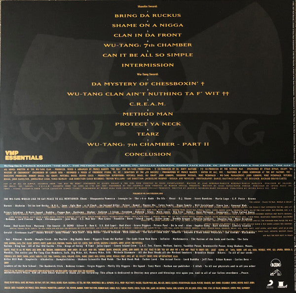 Enter The Wu-Tang (36 Chambers) | Mint (M) Mint (M) Love Vinyl Records