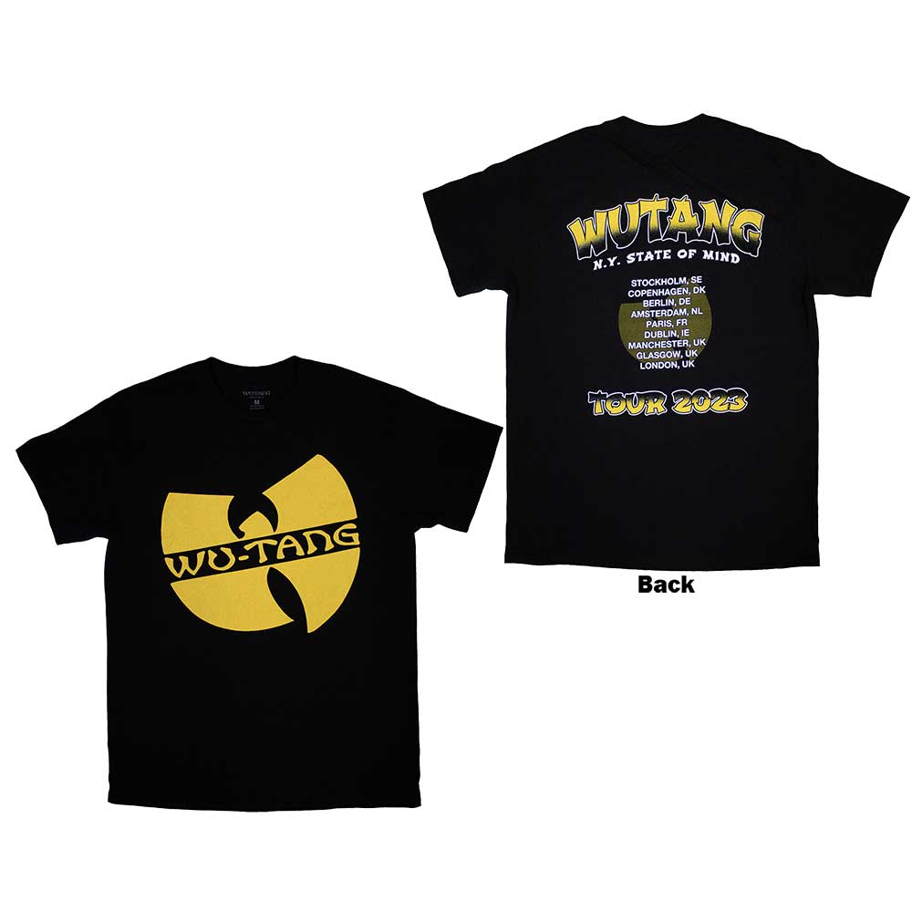 Wu-Tang Clan - Tour '23 Slanted Logo State Of Mind | Men's | Love Vinyl Records