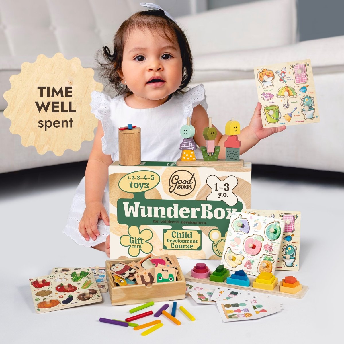 WunderBox 1-3 years old - developmental boxing for toddlers Goodevas B2B