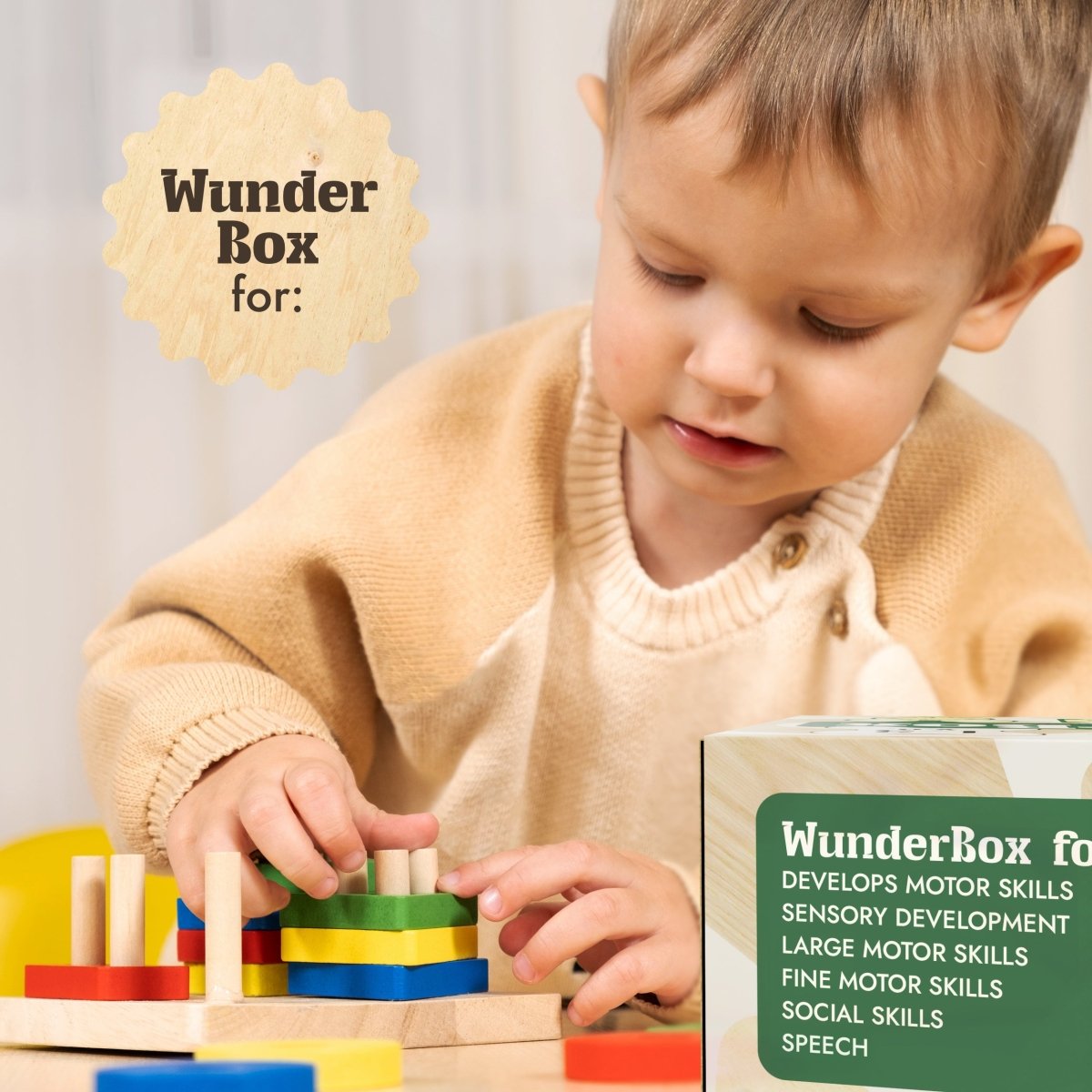 WunderBox 1-3 years old - developmental boxing for toddlers Goodevas B2B