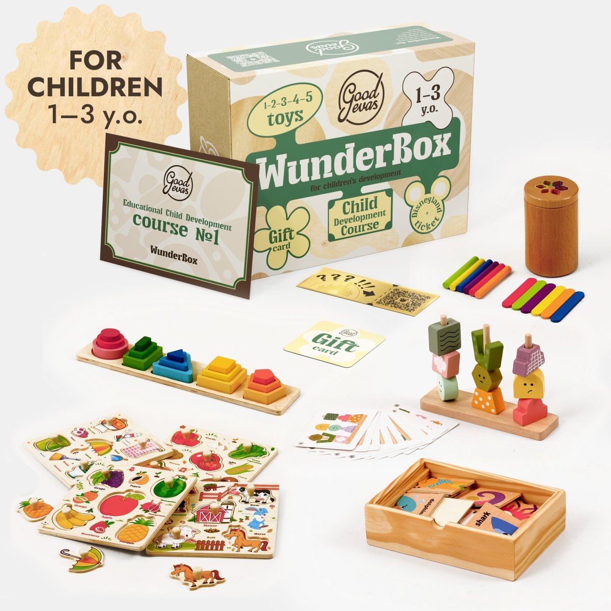 WunderBox 1-3 years old - developmental boxing for toddlers Goodevas B2B