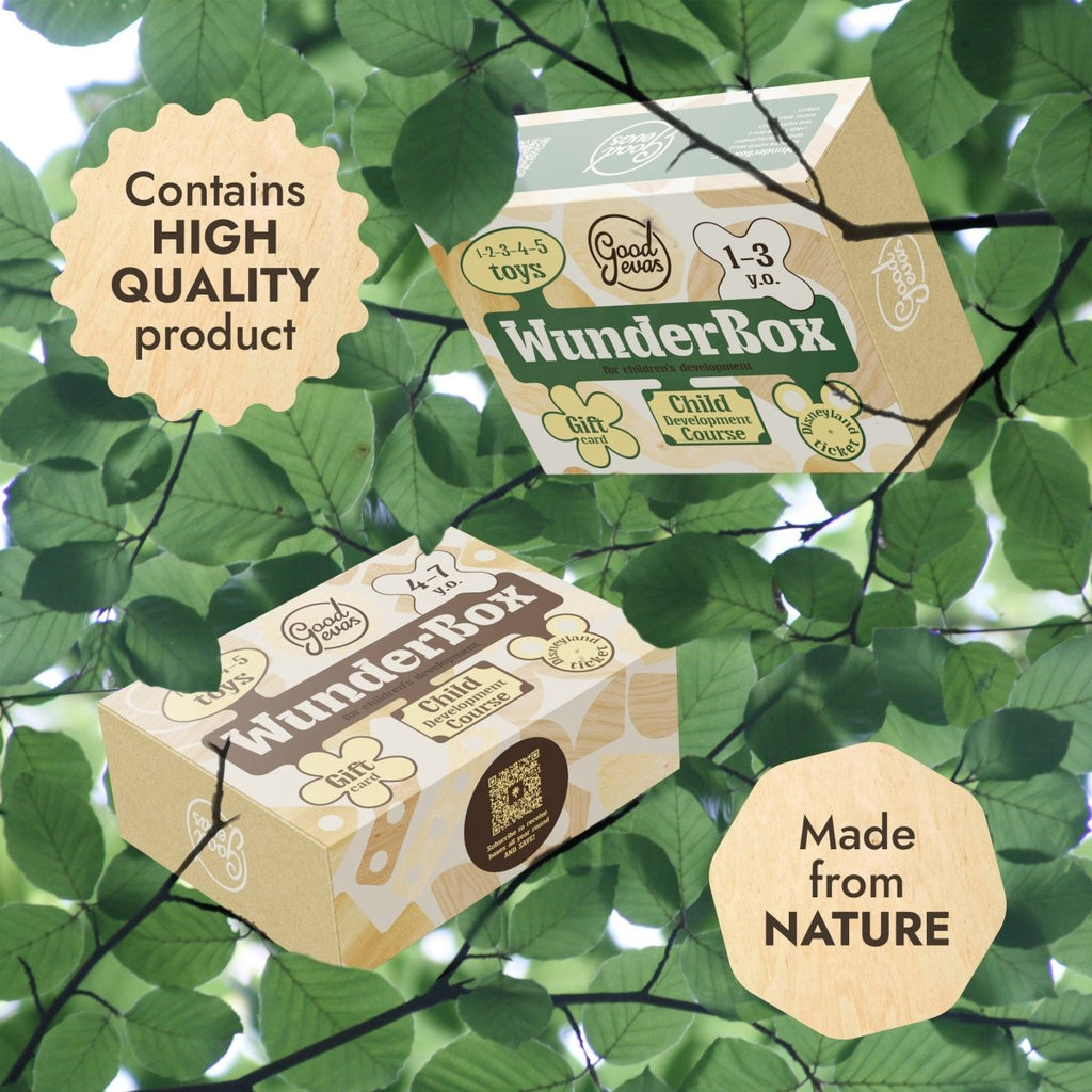 WunderBox 4-7 years old – developmental box for kids Goodevas B2B