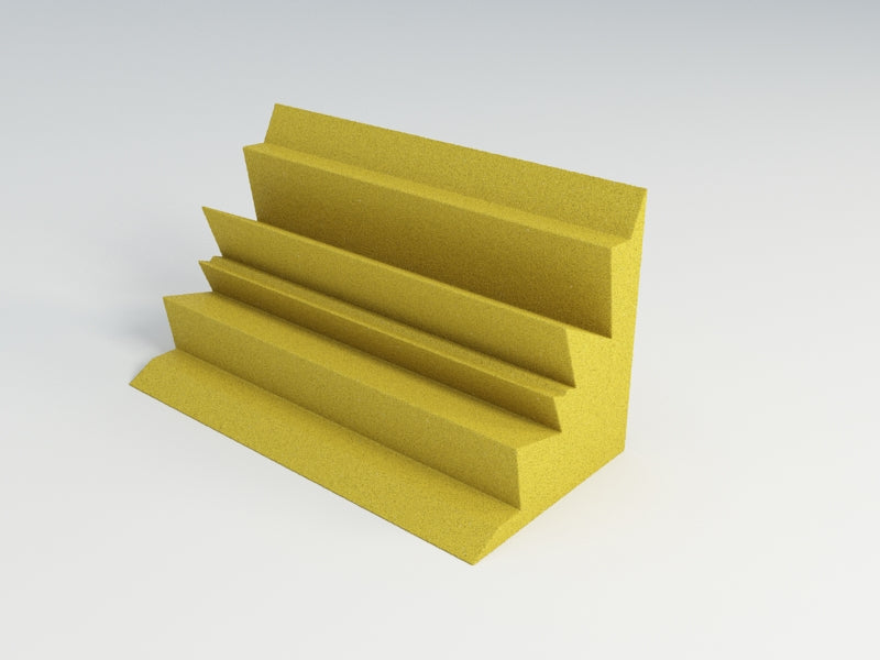 Acoustic Foam Corner Bass Traps, 12 x 12 x 24 Inch, NRC 1.20, 13 Colors SoundAssured