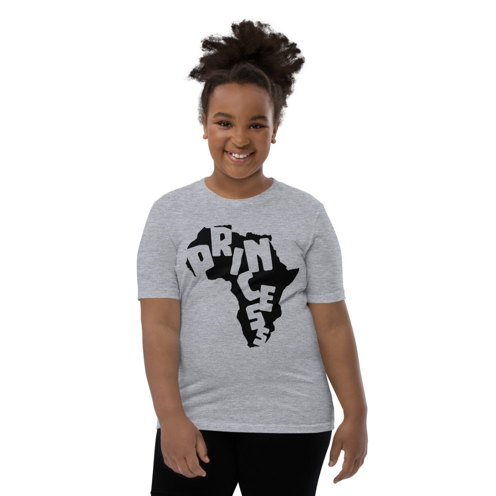 African Princess Youth Short Sleeve T-Shirt T&L Fashions Boutique
