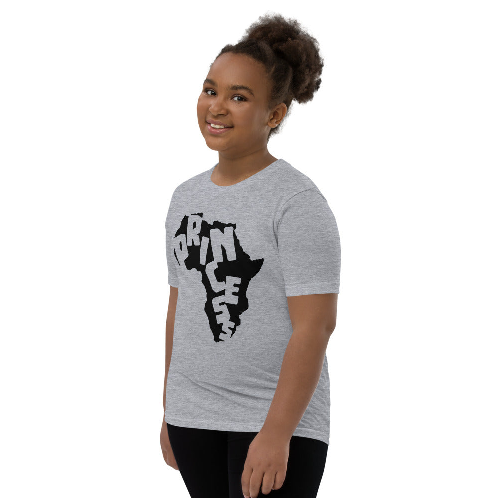 African Princess Youth Short Sleeve T-Shirt T&L Fashions Boutique