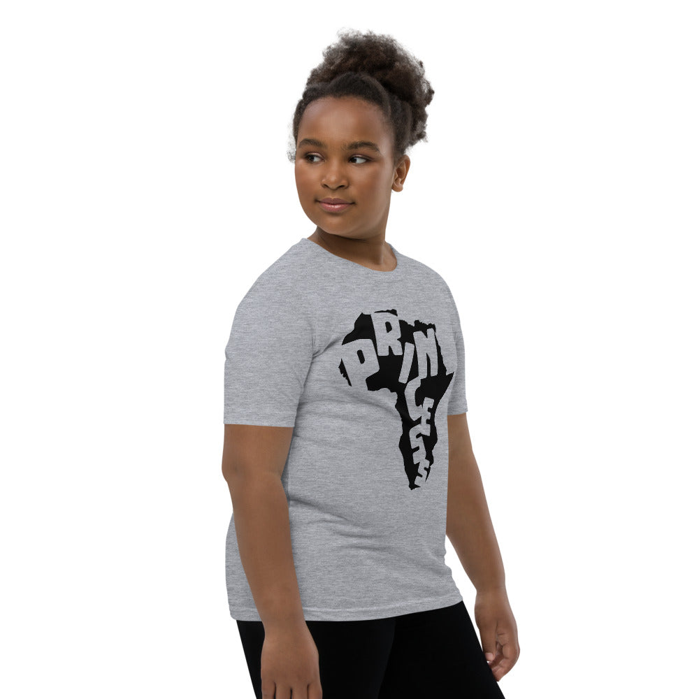 African Princess Youth Short Sleeve T-Shirt T&L Fashions Boutique