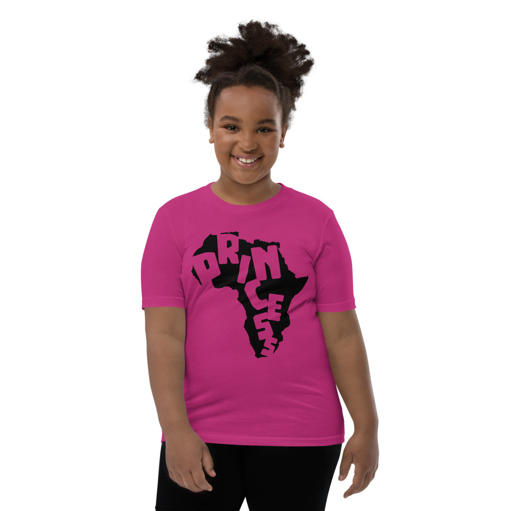 African Princess Youth Short Sleeve T-Shirt T&L Fashions Boutique