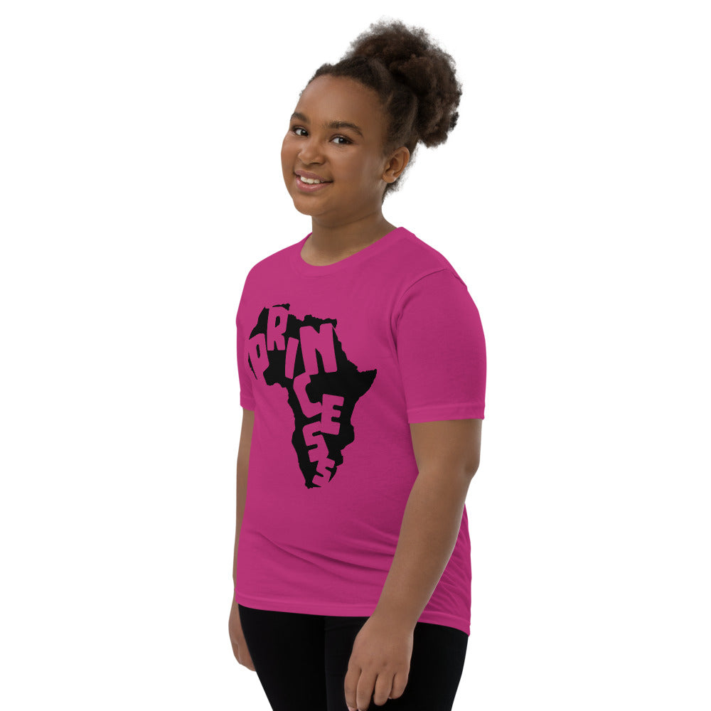 African Princess Youth Short Sleeve T-Shirt T&L Fashions Boutique