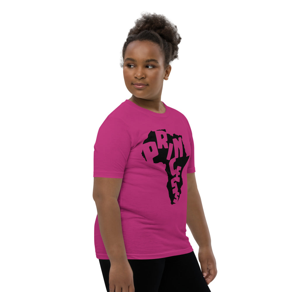 African Princess Youth Short Sleeve T-Shirt T&L Fashions Boutique