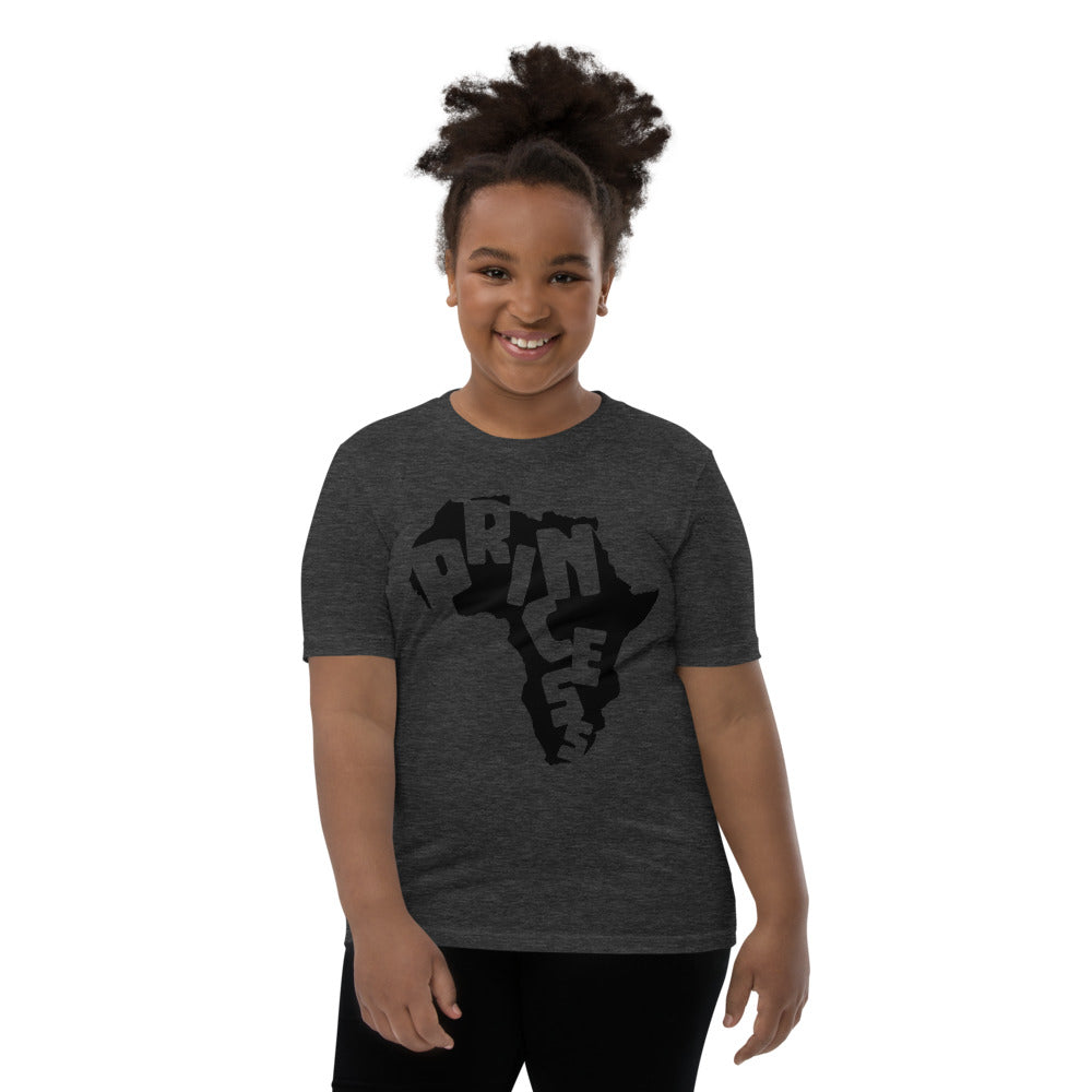 African Princess Youth Short Sleeve T-Shirt T&L Fashions Boutique
