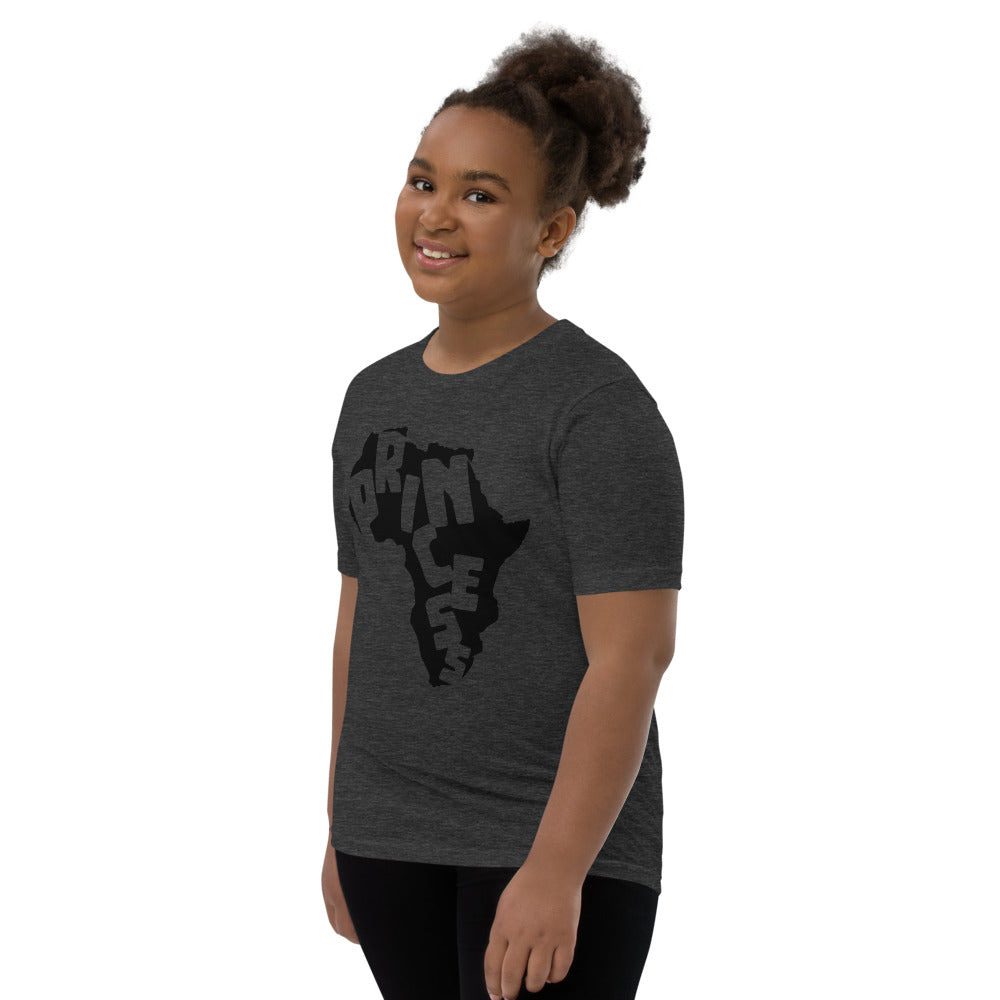 African Princess Youth Short Sleeve T-Shirt T&L Fashions Boutique