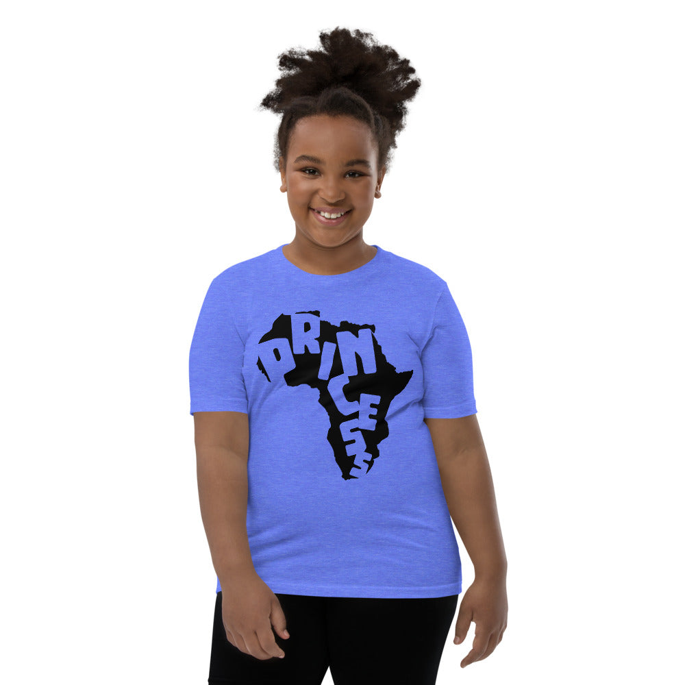 African Princess Youth Short Sleeve T-Shirt T&L Fashions Boutique