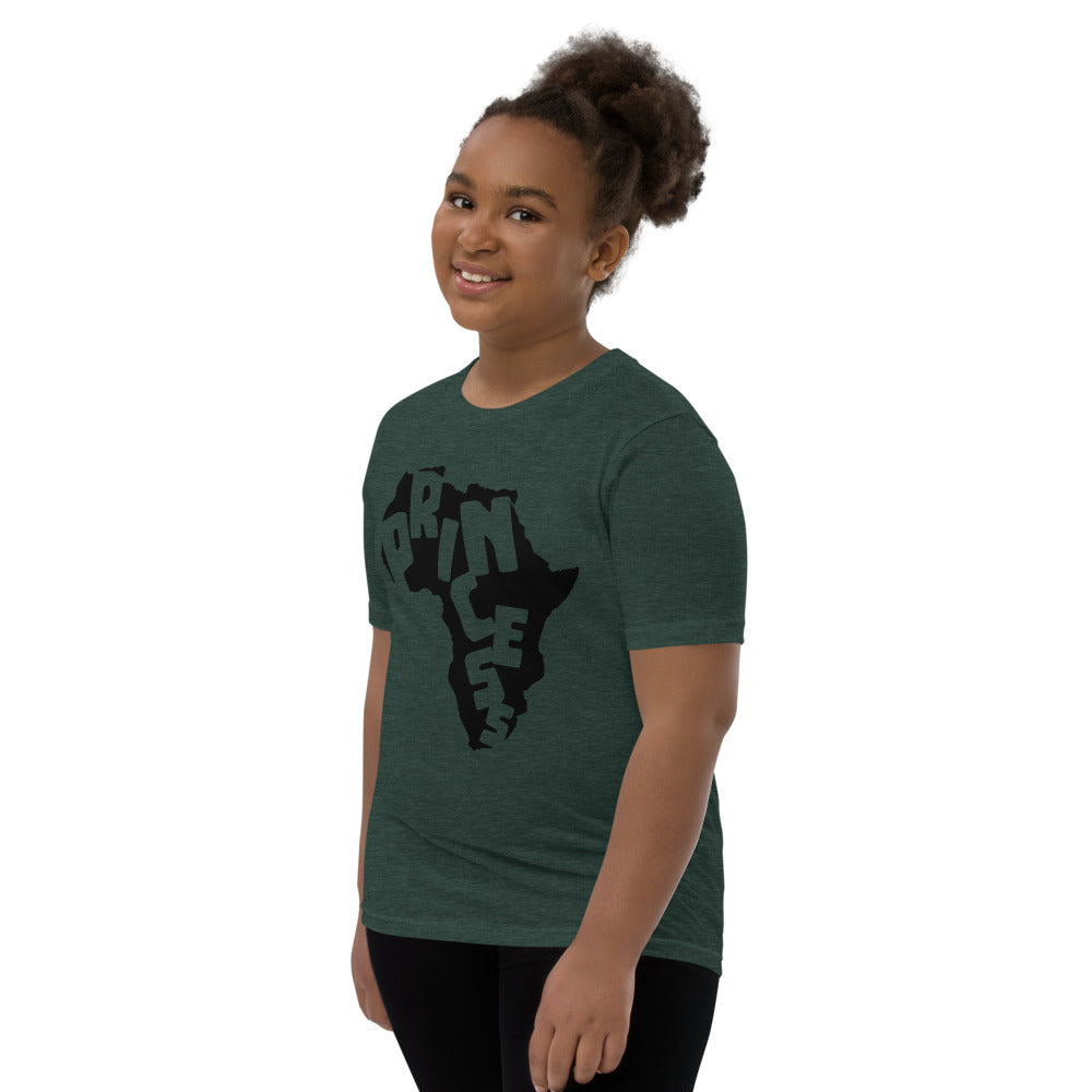 African Princess Youth Short Sleeve T-Shirt T&L Fashions Boutique