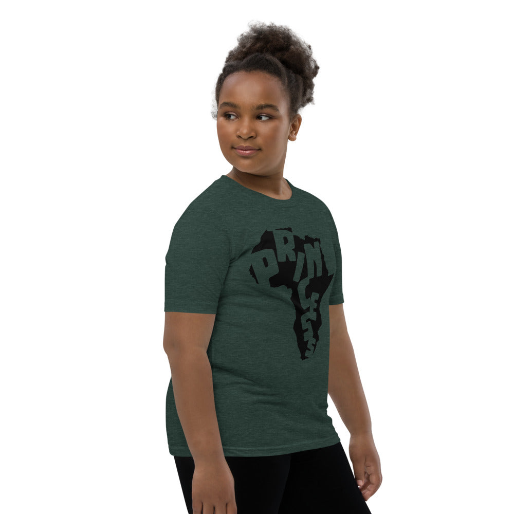 African Princess Youth Short Sleeve T-Shirt T&L Fashions Boutique