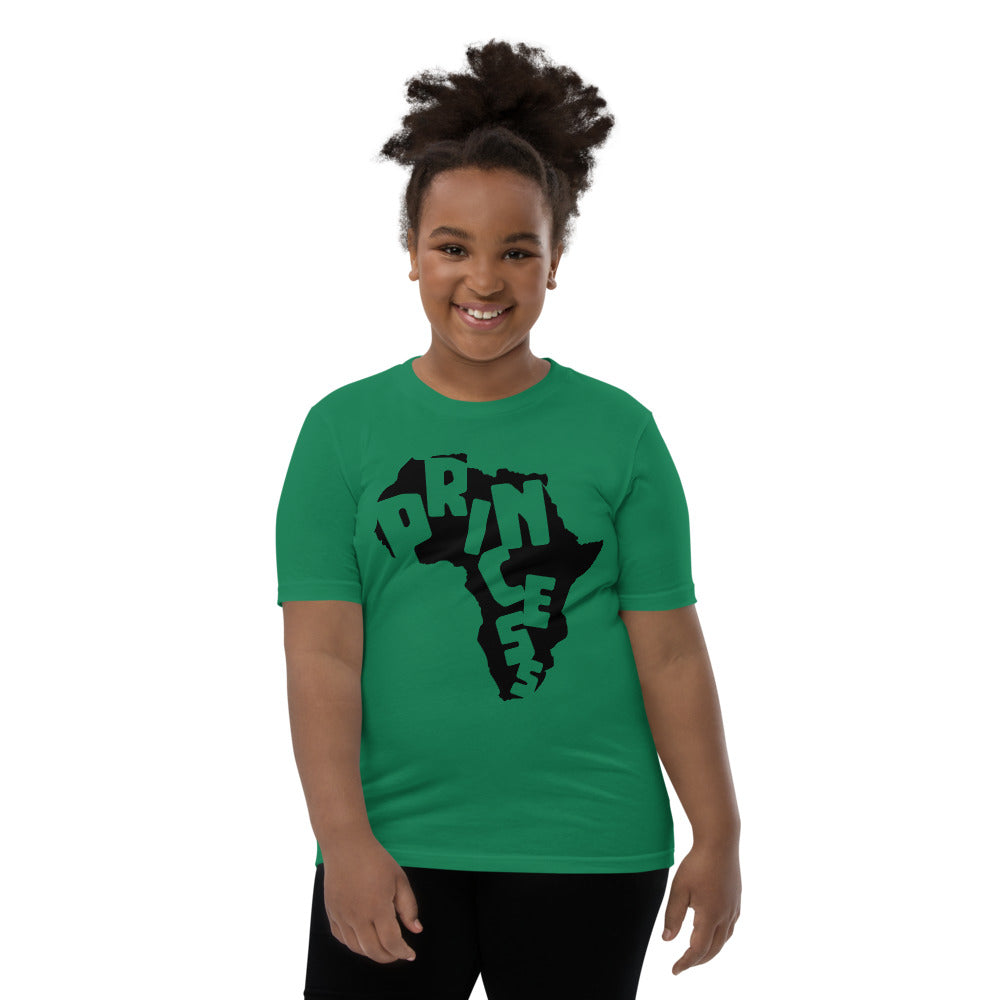 African Princess Youth Short Sleeve T-Shirt T&L Fashions Boutique