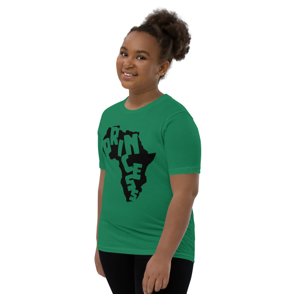 African Princess Youth Short Sleeve T-Shirt T&L Fashions Boutique