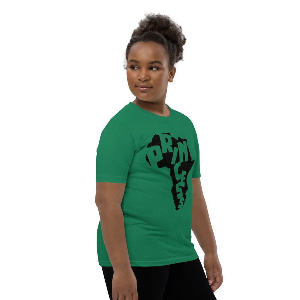 African Princess Youth Short Sleeve T-Shirt T&L Fashions Boutique