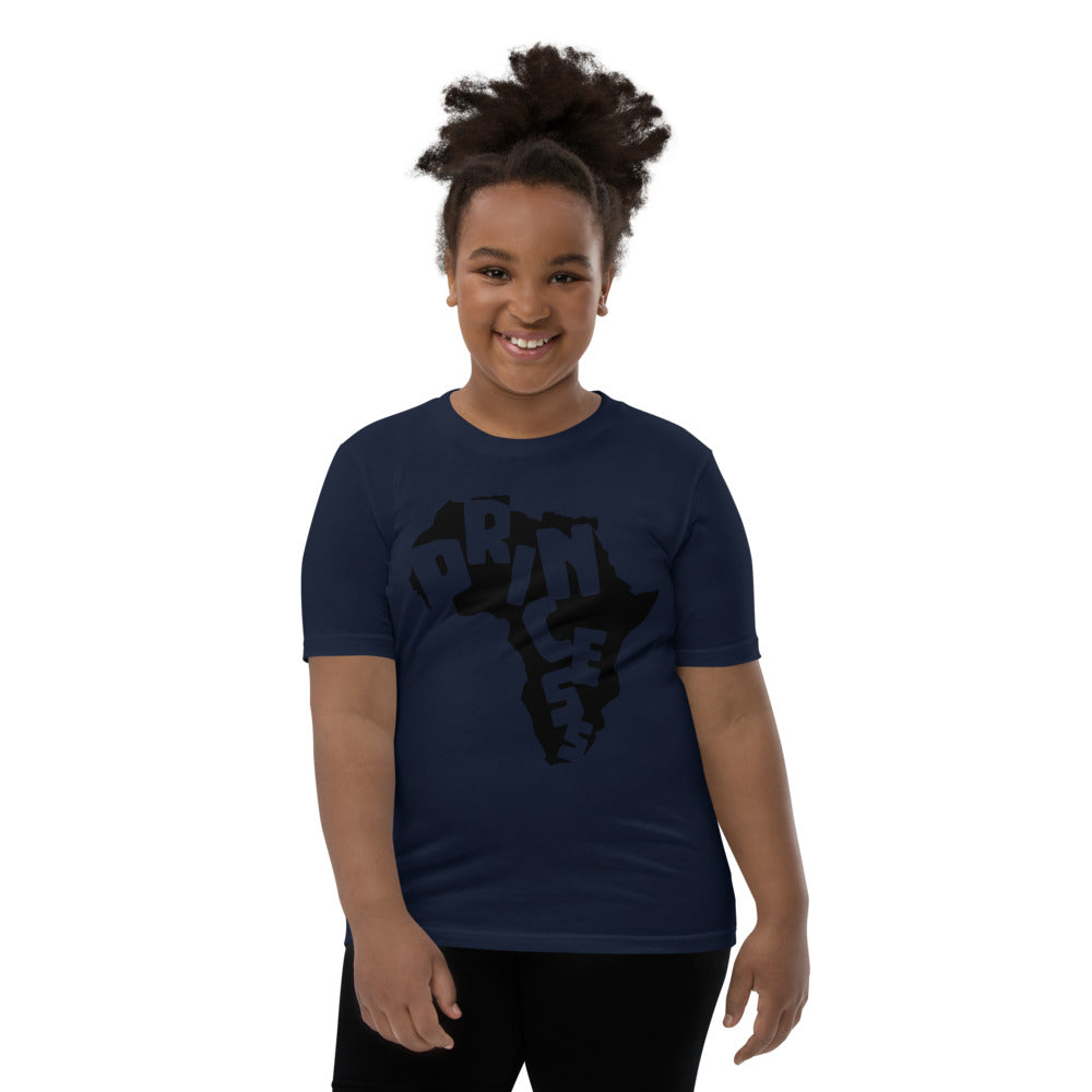 African Princess Youth Short Sleeve T-Shirt T&L Fashions Boutique