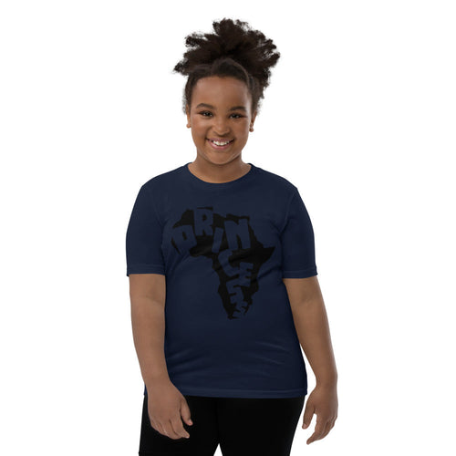 African Princess Youth Short Sleeve T-Shirt T&L Fashions Boutique