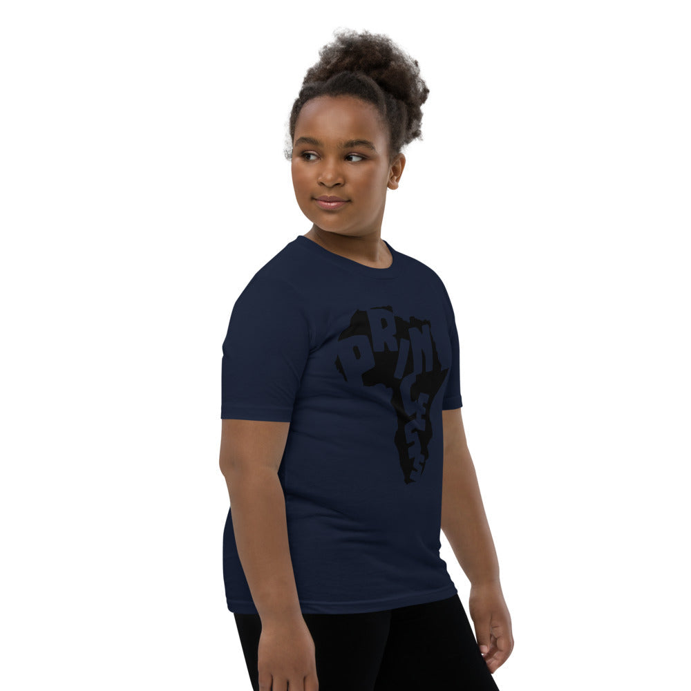 African Princess Youth Short Sleeve T-Shirt T&L Fashions Boutique