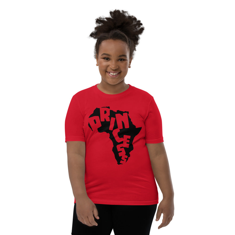 African Princess Youth Short Sleeve T-Shirt T&L Fashions Boutique