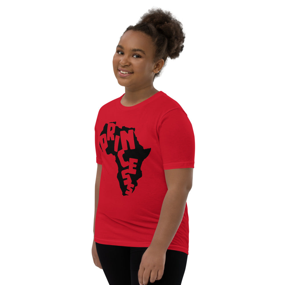 African Princess Youth Short Sleeve T-Shirt T&L Fashions Boutique