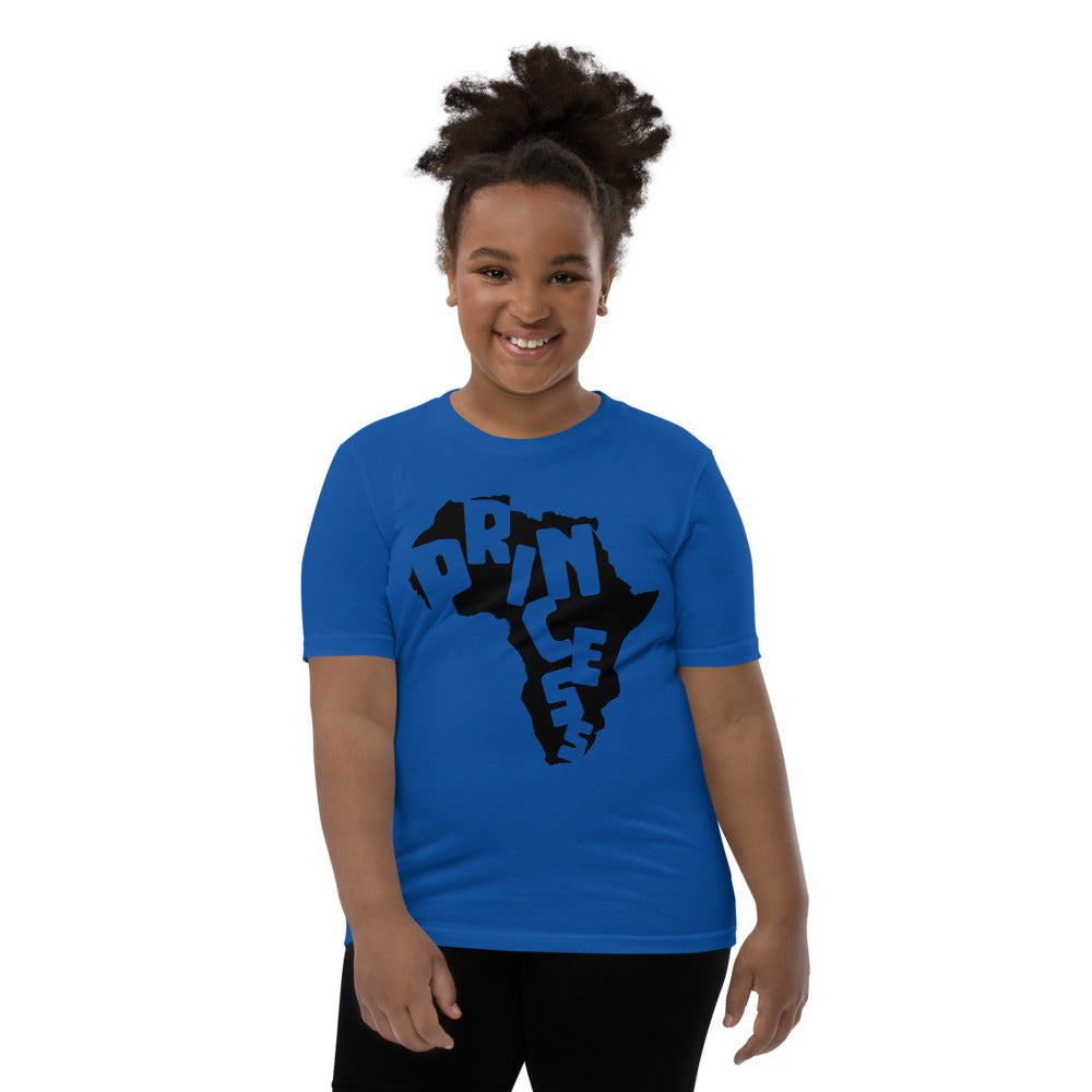 African Princess Youth Short Sleeve T-Shirt T&L Fashions Boutique