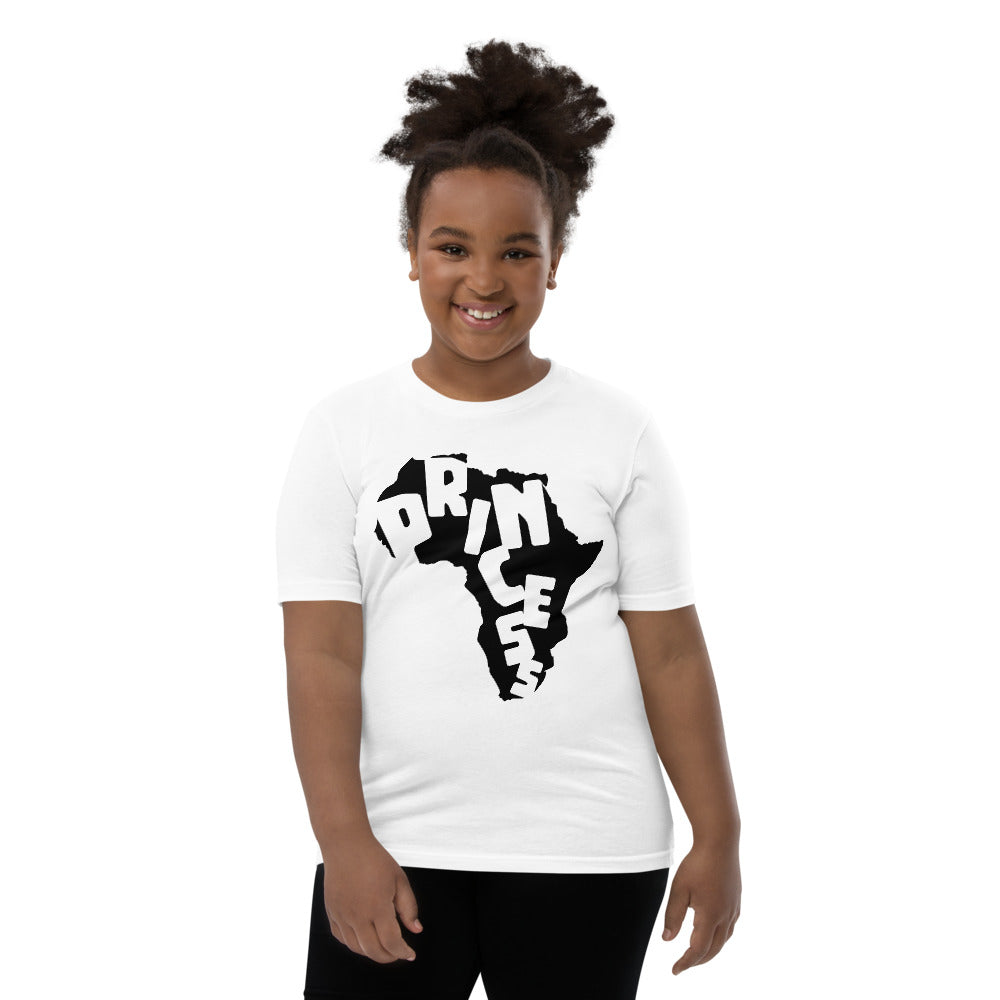 African Princess Youth Short Sleeve T-Shirt T&L Fashions Boutique