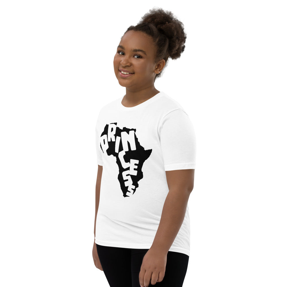 African Princess Youth Short Sleeve T-Shirt T&L Fashions Boutique