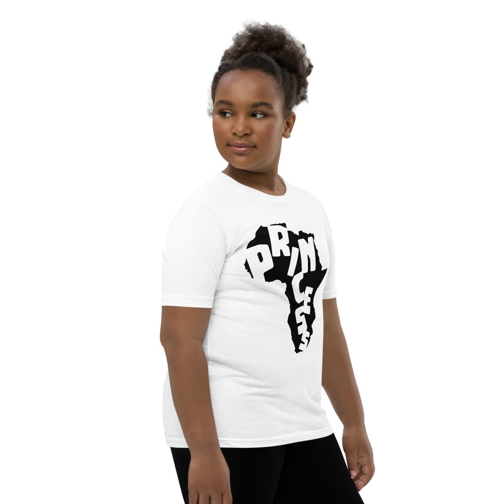 African Princess Youth Short Sleeve T-Shirt T&L Fashions Boutique