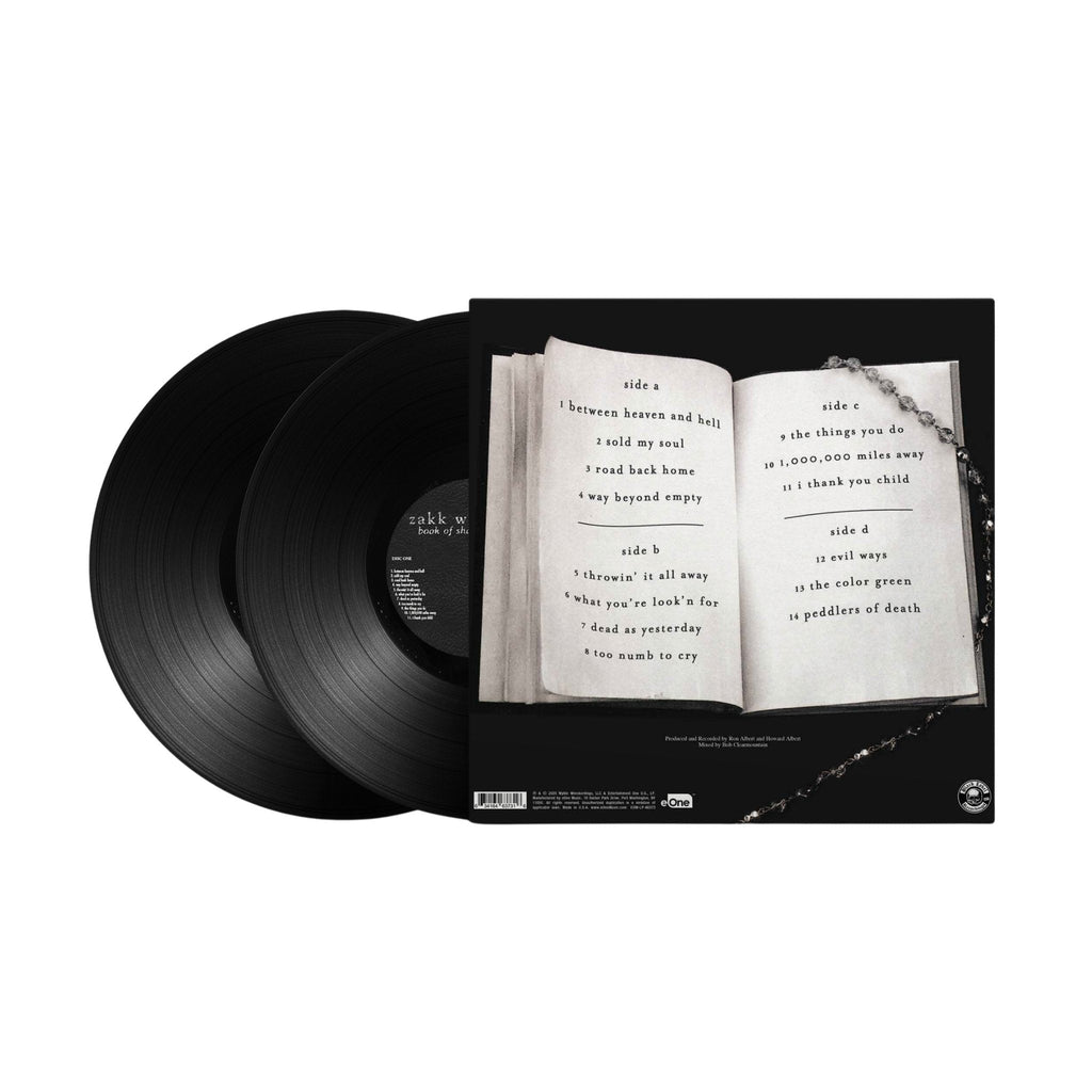 Zakk Wylde - Book of Shadows Black Vinyl MNRK Heavy