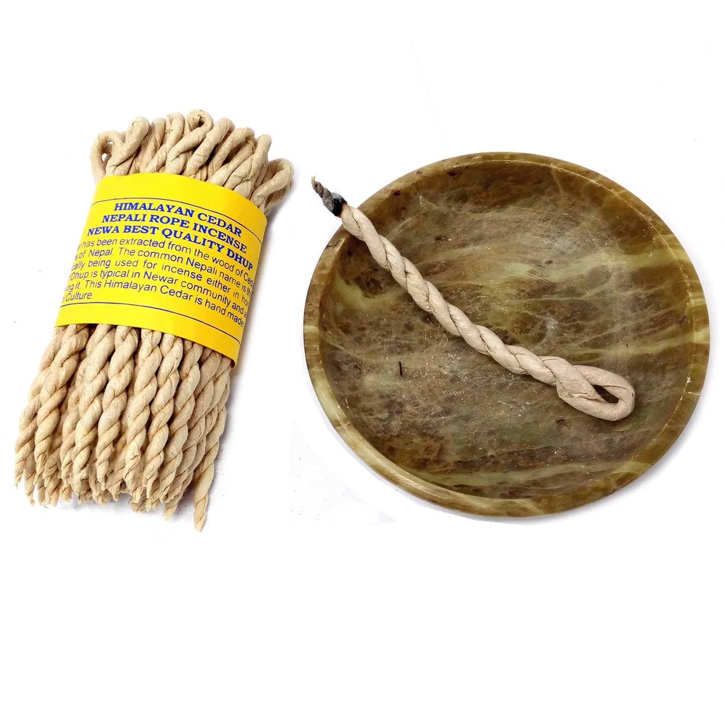 Pure Herbs Cedar Rope Incense (4 Sets)