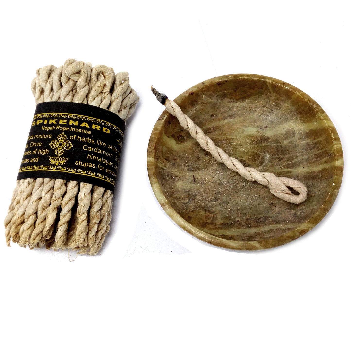 Pure Herbs Spikenard Rope Incense (4 Sets)